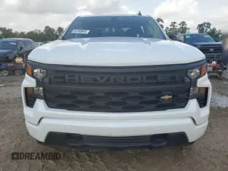 2024 Chevrolet Silverado 1500 Custom with VIN 3GCPABEK8RG445662, listed as a Copart auction lot 54160645 with 1,559 mi miles and Salvage Title. Bid and sale history available at DreamBid. Image 5.