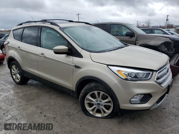 2018 Ford Escape SEL with VIN 1FMCU9HDXJUD01751, listed as a Copart auction lot 51051245 with 153,461 mi miles and Salvage Title. Bid and sale history available at carsss.com. Image 4.