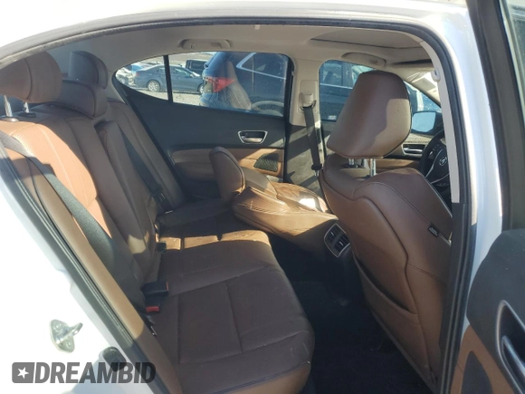 2018 Acura TLX Technology z VIN 19UUB2F56JA010636, wystawiony jako Copart lot #49726815 z przebiegiem Nie podano mil oraz Szkoda całkowita • Salvage title. Historia ofert i sprzedaży dostępna na DreamBid. Obrazek 10.