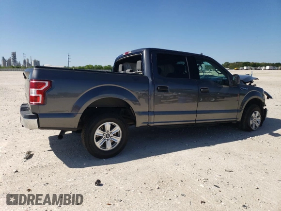 2020 Ford F-150 XL with VIN 1FTEW1CP5LKF46286, listed as a Copart auction lot 52206545 with 84,517 mi miles and Salvage Title. Bid and sale history available at carsss.com. Image 3.