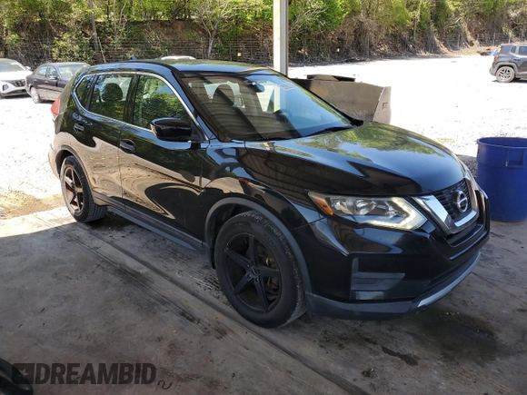 2017 Nissan Rogue S with VIN 5N1AT2MT0HC745400, listed as a Copart auction lot 53062245 with 144,819 mi miles and Clean Title. Bid and sale history available at carsss.com. Image 4.