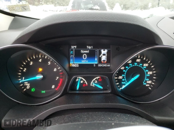 2016 Ford Escape SE with VIN 1FMCU9GX3GUB69341, listed as a Copart auction lot 44608705 with 84,340 mi miles and Clean Title. Bid and sale history available at DreamBid. Image 9.