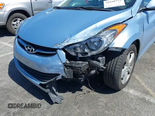 2012 Hyundai Elantra Limited with VIN KMHDH4AE7CU411271, listed as a IAAI auction lot 41840773 with 93,602 mi miles. Bid and sale history available at carsss.com. Image 6.