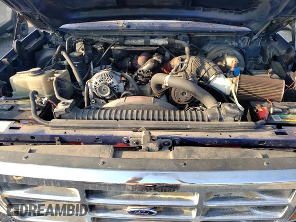 1997 Ford F-350 with VIN 1FTJW36F0VEC59307, listed as a Copart auction lot 62430515 with 199,894 mi miles and Salvage title. Bid and sale history available at DreamBid. Image 11.