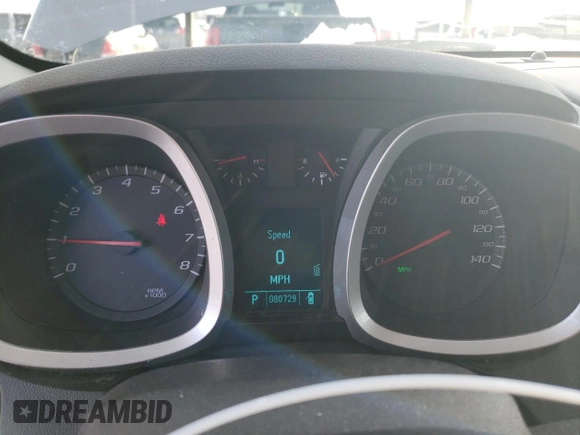 2011 Chevrolet Equinox 1LT with VIN 2CNALDEC2B6395231, listed as a Copart auction lot 88352605 with 80,729 mi miles and Salvage Title. Bid and sale history available at DreamBid. Image 9.