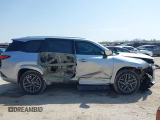 2024 Lexus TX 350 with VIN 5TDAAAA6XRS012001, listed as a IAAI auction lot 41920283 with 742 mi miles and . Bid and sale history available at DreamBid. Image 12.