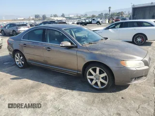 2008 Volvo S80 3.2L with VIN YV1AS982281073430, listed as a Copart auction lot 73391184 with 145,624 mi miles and Salvage Title. Bid and sale history available at carsss.com. Image 4.