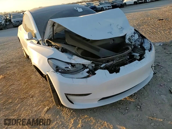 2018 Tesla Model 3 Long Range Battery with VIN 5YJ3E1EBXJF112175, listed as a Copart auction lot 83493824 with Not Provided miles and Salvage Title. Bid and sale history available at DreamBid. Image 11.