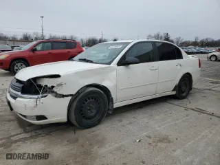 2005 Chevrolet Malibu LT with VIN 1G1ZU548X5F317483, listed as a Copart auction lot 48136965 with 198,048 mi miles and Salvage Title. Bid and sale history available at carsss.com. Image 1.