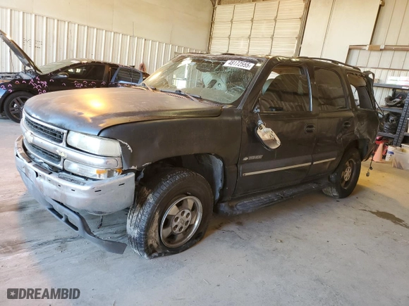2003 Chevrolet Tahoe LT with VIN 1GNEC13Z83R126529, listed as a Copart auction lot 48172555 with 275,509 mi miles and Salvage Title. Bid and sale history available at carsss.com. Image 1.