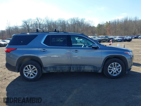 2021 Chevrolet Traverse LT Cloth with VIN 1GNEVGKW2MJ146411, listed as a IAAI auction lot 41694651 with 57,673 mi miles. Bid and sale history available at carsss.com. Image 13.