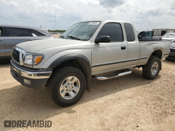 2001 Toyota Tacoma PreRunner with VIN 5TESM92N31Z735678, listed as a Copart auction lot 55199625 with 175,884 mi miles and Salvage title. Bid and sale history available at DreamBid. Image 1.