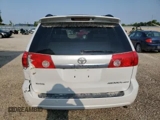 2008 Toyota Sienna XLE with VIN 5TDZK22C98S177112, listed as a Copart auction lot 58806545 with 157,095 mi miles and Salvage title. Bid and sale history available at DreamBid. Image 6.