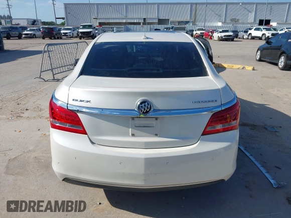 2014 Buick LaCrosse Leather with VIN 1G4GB5GR2EF165980, listed as a IAAI auction lot 42030696 with 149,424 mi miles and . Bid and sale history available at DreamBid. Image 16.