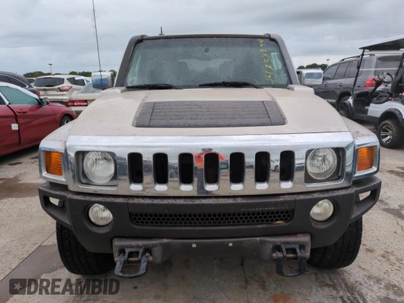 2006 Hummer H3 with VIN 5GTDN136968257640, listed as a Copart auction lot 74753394 with Not Provided miles and Salvage Title. Bid and sale history available at DreamBid. Image 5.