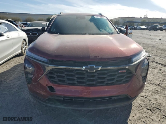 2024 Chevrolet Trax 2RS with VIN KL77LJE29RC007592, listed as a Copart auction lot 44759015 with 40,251 mi miles and Salvage Title. Bid and sale history available at carsss.com. Image 5.