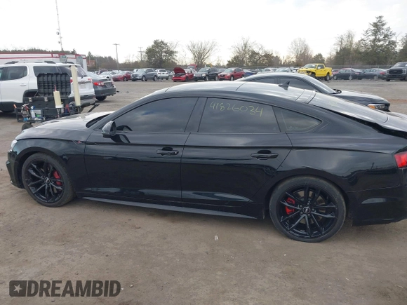 2018 Audi S5 Sportback Prestige z VIN WAUC4CF52JA051630, wystawiony jako IAAI lot #41826034 z przebiegiem 81 246 mil mil oraz . Historia ofert i sprzedaży dostępna na DreamBid. Obrazek 14.