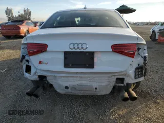 2015 Audi S4 Premium Plus with VIN WAUBGAFL1FA069940, listed as a Copart auction lot 86193774 with 110,996 mi miles and Salvage Title. Bid and sale history available at carsss.com. Image 6.