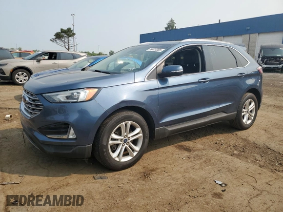 2019 Ford Edge SEL with VIN 2FMPK3J96KBB52420, listed as a Copart auction lot 59424365 with 122,891 mi miles and Clean title. Bid and sale history available at DreamBid. Image 1.