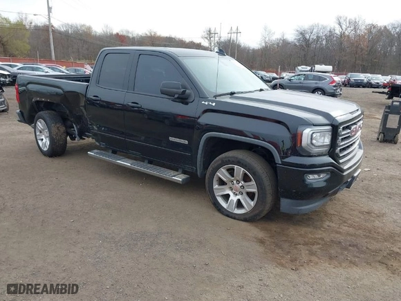 2016 GMC Sierra 1500 with VIN 1GTV2LEH9GZ421642, listed as a IAAI auction lot 40870826 with 105,326 mi miles. Bid and sale history available at carsss.com. Image 1.