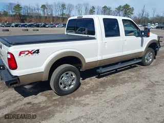 2012 Ford Super Duty F-250 SRW XL with VIN 1FT7W2B6XCEB60808, listed as a IAAI auction lot 41815287 with 139,160 mi miles. Bid and sale history available at carsss.com. Image 4.