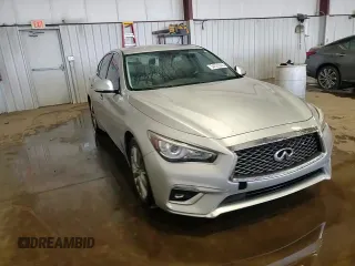 2020 Infiniti Q50 Luxe z VIN JN1EV7AP9LM202945, wystawiony jako Copart lot #54520065 z przebiegiem 87 689 mil mil oraz Szkoda całkowita • Salvage title. Historia ofert i sprzedaży dostępna na DreamBid. Obrazek 13.