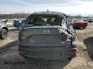 2017 Mazda CX-9 Touring with VIN JM3TCBCYXH0130209, listed as a Copart auction lot 46648605 with 0 mi miles and Salvage Title. Bid and sale history available at carsss.com. Image 6.