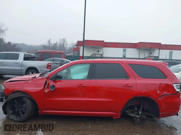 2017 Dodge Durango R/T with VIN 1C4SDJCT6HC664788, listed as a IAAI auction lot 38589035 with 133,080 mi miles and . Bid and sale history available at DreamBid. Image 14.