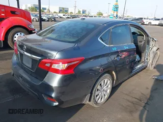 2017 Nissan Sentra SV with VIN 3N1AB7AP7HL656782, listed as a IAAI auction lot 42599150 with 118,597 mi miles and . Bid and sale history available at DreamBid. Image 4.