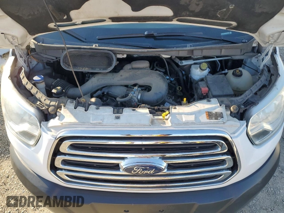 2017 Ford Transit XL with VIN 1FBZX2YM3HKA57609, listed as a Copart auction lot 42268755 with 187,823 mi miles and Salvage Title. Bid and sale history available at DreamBid. Image 12.