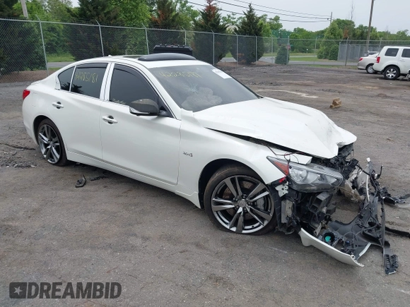 2016 Infiniti Q50 Red Sport 400 с VIN JN1FV7AR1GM450151, выставлен на аукционе IAAI как лот 42285181 с пробегом 169 914 миль миль и . История ставок и продаж доступна на DreamBid. Изображение 1.