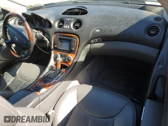 2004 Mercedes-Benz SL with VIN WDBSK76F24F068891, listed as a Copart auction lot 53531585 with 52,442 mi miles and Salvage title. Bid and sale history available at DreamBid. Image 8.
