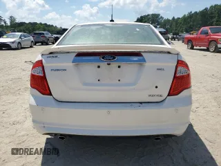 2012 Ford Fusion SEL with VIN 3FAHP0JG6CR358725, listed as a Copart auction lot 62495615 with 137,295 mi miles and Salvage title. Bid and sale history available at DreamBid. Image 6.