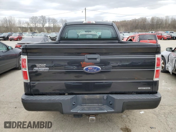2013 Ford F-150 XL with VIN 1FTEX1CM9DFC18477, listed as a Copart auction lot 49625425 with 121,136 mi miles and Salvage Title. Bid and sale history available at carsss.com. Image 6.