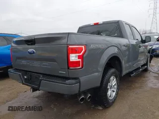 2018 Ford F-150 XL with VIN 1FTEX1EP1JFB25097, listed as a IAAI auction lot 41820009 with 137,138 mi miles and . Bid and sale history available at DreamBid. Image 4.