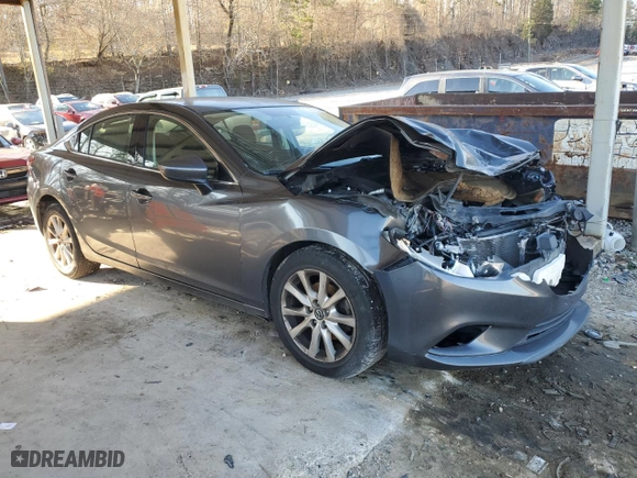 2016 Mazda Mazda6 i Sport with VIN JM1GJ1U53G1406835, listed as a Copart auction lot 46595905 with NaN miles and Clean Title. Bid and sale history available at carsss.com. Image 4.