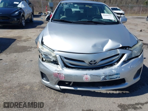 2012 Toyota Corolla L with VIN 5YFBU4EE7CP011306, listed as a IAAI auction lot 41695717 with 99,136 mi miles. Bid and sale history available at carsss.com. Image 6.