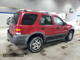 2005 Ford Escape XLT with VIN 1FMYU93115KA57475, listed as a Copart auction lot 51504325 with 165,235 mi miles and Salvage Title. Bid and sale history available at carsss.com. Image 3.