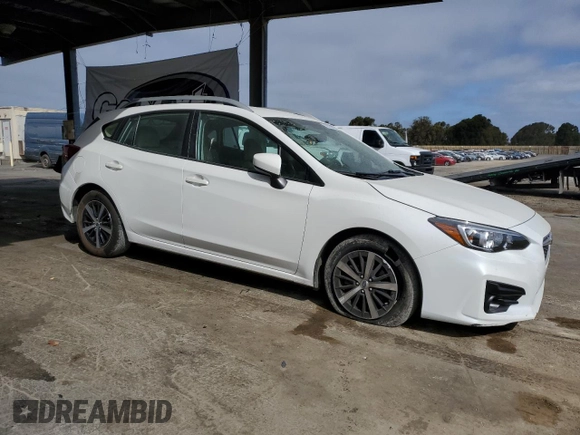 2019 Subaru Impreza Premium с VIN 4S3GTAD63K3725880, выставлен на аукционе Copart как лот 59520805 с пробегом 57 397 миль миль и Списание • Salvage title. История ставок и продаж доступна на DreamBid. Изображение 4.