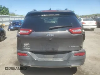 2014 Jeep Cherokee Limited z VIN 1C4PJMDB7EW138735, wystawiony jako Copart lot #54127145 z przebiegiem Nie podano mil oraz Szkoda całkowita • Salvage title. Historia ofert i sprzedaży dostępna na DreamBid. Obrazek 6.