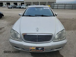2002 Mercedes-Benz S-Class 5.0L with VIN WDBNG75J62A283821, listed as a Copart auction lot 72925304 with 93,531 mi miles and Clean Title. Bid and sale history available at carsss.com. Image 5.