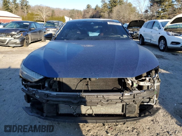 2019 Audi A7 Premium Plus with VIN WAUR2AF24KN029018, listed as a Copart auction lot 88984995 with 74,708 mi miles and Salvage Title. Bid and sale history available at carsss.com. Image 5.