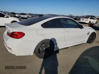 2015 BMW M4 with VIN WBS3R9C59FK334290, listed as a Copart auction lot 87755955 with 59,403 mi miles and Salvage Title. Bid and sale history available at carsss.com. Image 3.