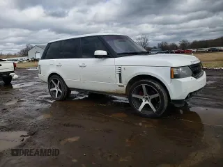 2012 Land Rover Range Rover HSE Lux with VIN SALMF1D45CA372976, listed as a Copart auction lot 48302545 with 178,639 mi miles and Salvage title. Bid and sale history available at DreamBid. Image 12.