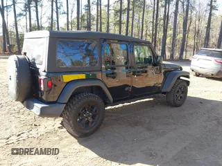 2022 Jeep Wrangler Unlimited Sport with VIN 1C4HJXDN6NW132859, listed as a IAAI auction lot 41362657 with 40,066 mi miles and . Bid and sale history available at DreamBid. Image 4.