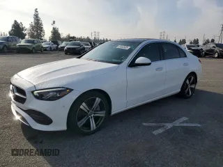 2022 Mercedes-Benz C 300 with VIN W1KAF4GB4NR062608, listed as a Copart auction lot 43452605 with 19,604 mi miles and Salvage Title. Bid and sale history available at DreamBid. Image 1.