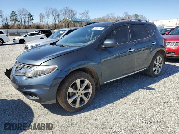 2014 Nissan Murano LE z VIN JN8AZ1MU3EW416193, wystawiony jako Copart lot #49491165 z przebiegiem 153 329 mil mil oraz Szkoda całkowita • Salvage title. Historia ofert i sprzedaży dostępna na DreamBid. Obrazek 1.