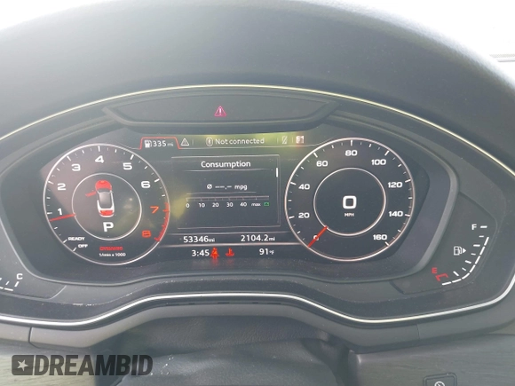 2018 Audi A5 Cabriolet Premium Plus z VIN WAUYNGF54JN008779, wystawiony jako IAAI lot #40763875 z przebiegiem 53 346 mil mil oraz . Historia ofert i sprzedaży dostępna na DreamBid. Obrazek 7.