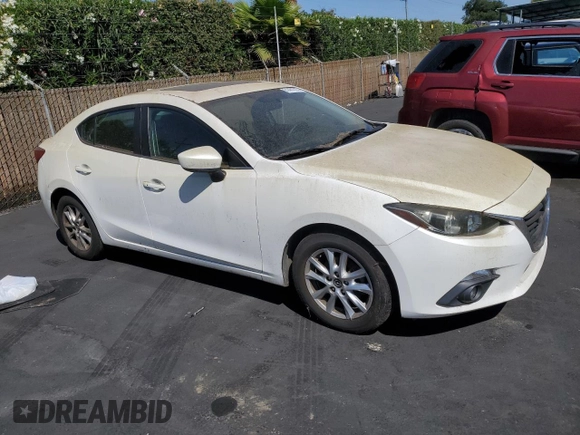 2015 Mazda 3 i Grand Touring with VIN 3MZBM1W72FM159225, listed as a Copart auction lot 61481815 with 131,334 mi miles and Clean title. Bid and sale history available at DreamBid. Image 4.