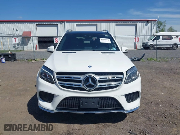 2019 Mercedes-Benz GLS 550 with VIN 4JGDF7DE8KB196691, listed as a IAAI auction lot 42301592 with 57,466 mi miles and . Bid and sale history available at DreamBid. Image 12.